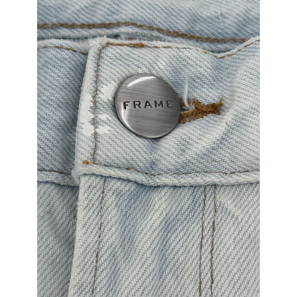 Frame Le Piper Jeans Caribbean Spray Straight Leg Women 34 NWT from Free People‎ - Picture 11 of 12